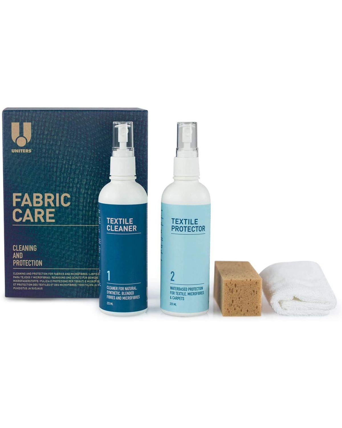 Estuche de mantenimiento para tela