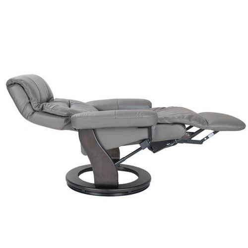 Sillón de relajación de diseño en piel o microfibra - MAX