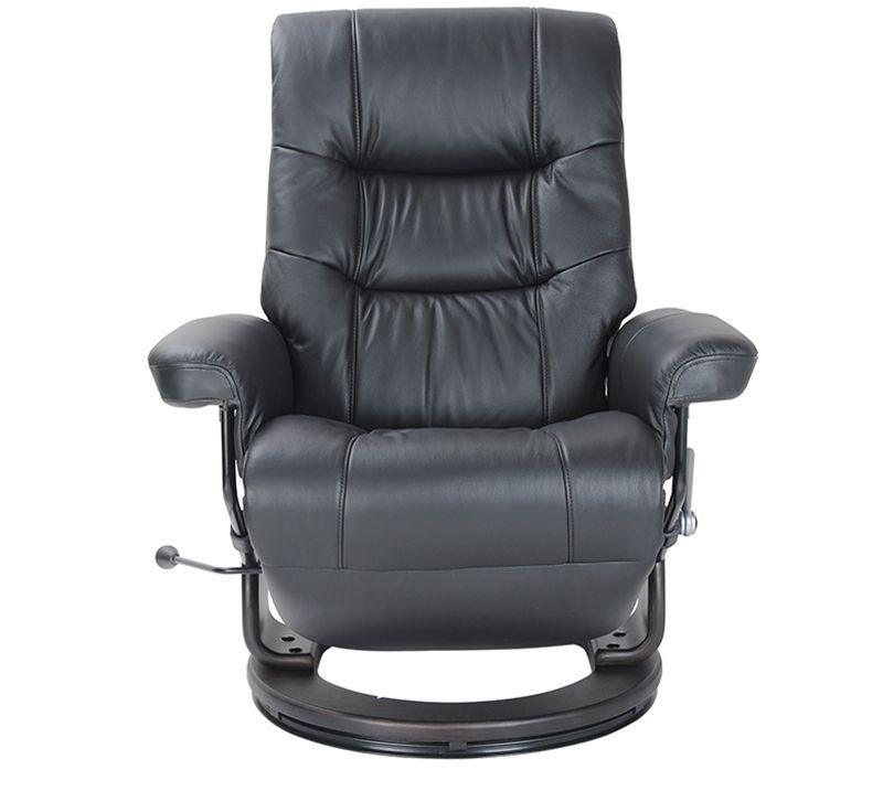 Sillón de relajación de diseño en piel o microfibra - MAX