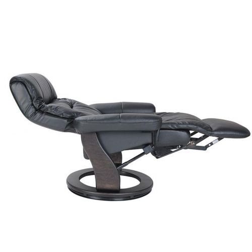 Sillón de relajación de diseño en piel o microfibra - MAX