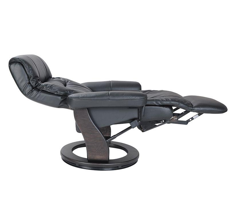 Sillón de relajación de diseño en piel o microfibra - MAX