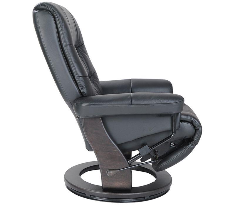 Sillón de relajación de diseño en piel o microfibra - MAX