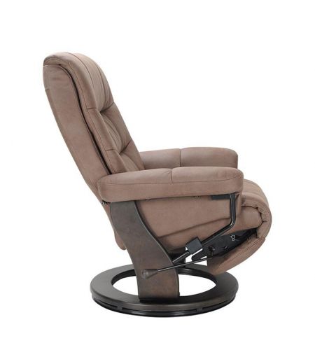 Sillón de relajación de diseño en piel o microfibra - MAX