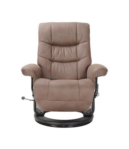 Sillón de relajación de diseño en piel o microfibra - MAX