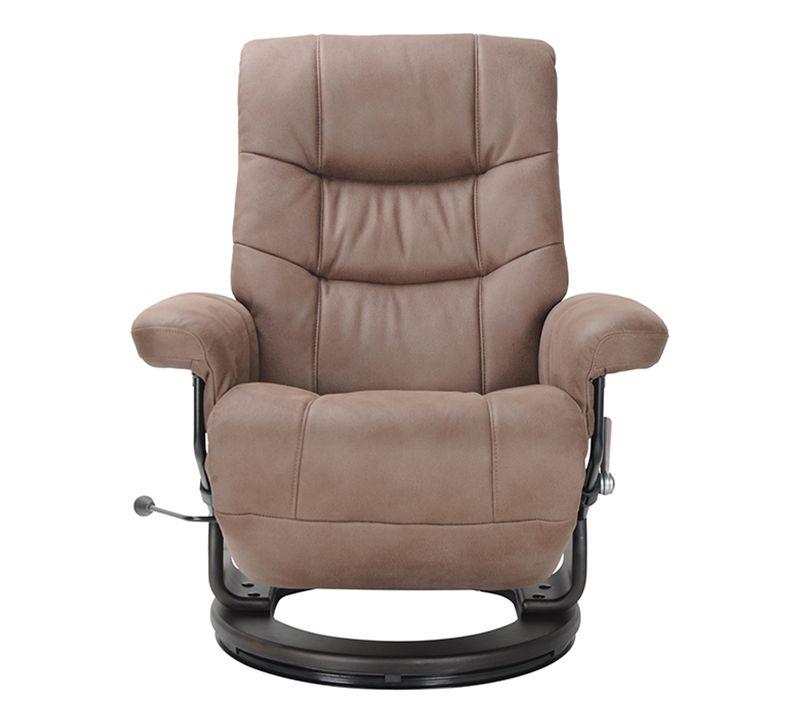 Sillón de relajación de diseño en piel o microfibra - MAX