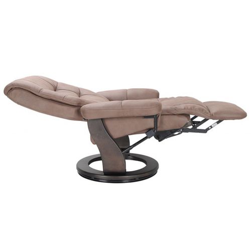 Sillón de relajación de diseño en piel o microfibra - MAX