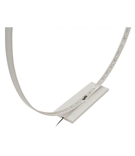 Lámpara Led de Metal Lacado Blanco - The RING