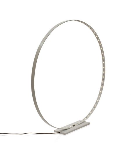 Lámpara Led de Metal Lacado Blanco - The RING