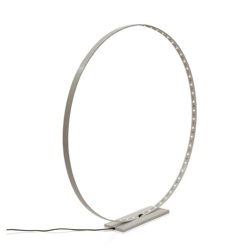 Lámpara Led de Metal Lacado Blanco - The RING