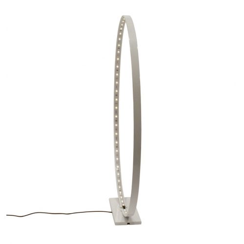 Lampe à Led en Métal laqué Blanc - L'Anneau