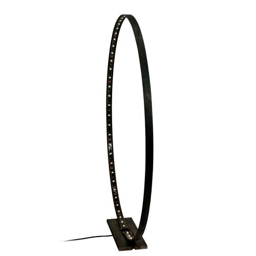 Lámpara LED de metal crudo - The Ring