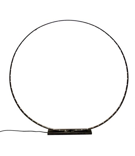 Lampe à Led en Métal Brut - L'Anneau