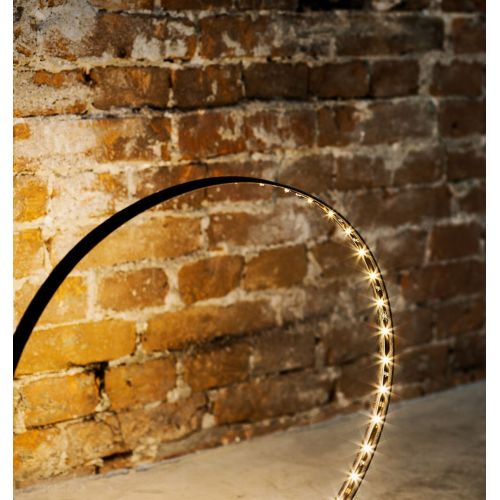 Lampe à Led en Laiton Brossé - L'Anneau