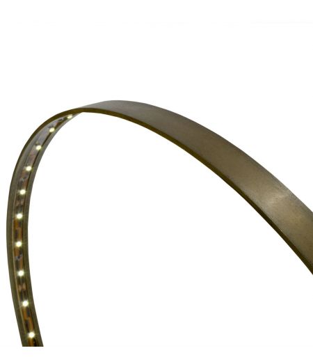 Lampe à Led en Laiton Brossé - Diamètre 30 cm - L 'Anneau