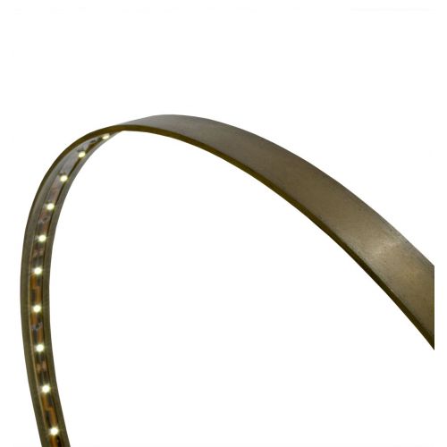 Lampe à Led en Laiton Brossé - L'Anneau