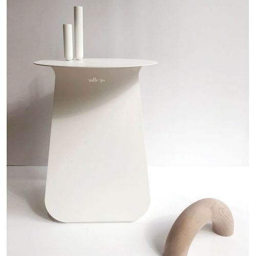 Couple de Soliflores  en Laiton ou Métal laqué