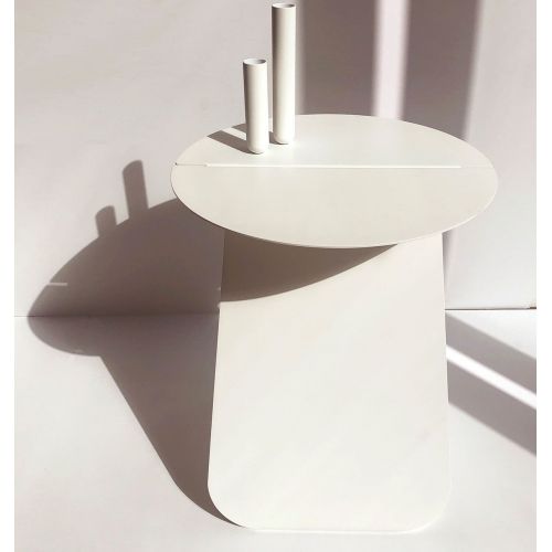 Couple de Soliflores  en Laiton ou Métal laqué