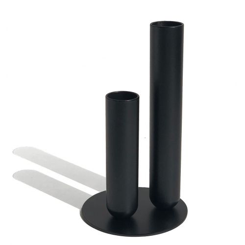 Pareja de "Soliflores" en Latón o Metal Lacado