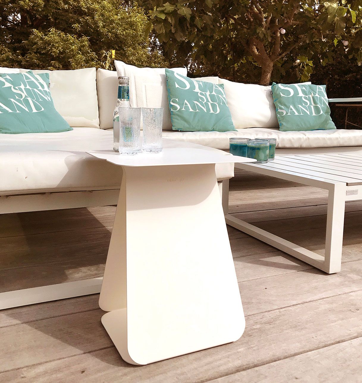 Couple de Tables d'Appoint Rectangulaires - Fusion