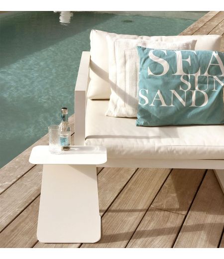 Par de mesas auxiliares rectangulares - Fusion