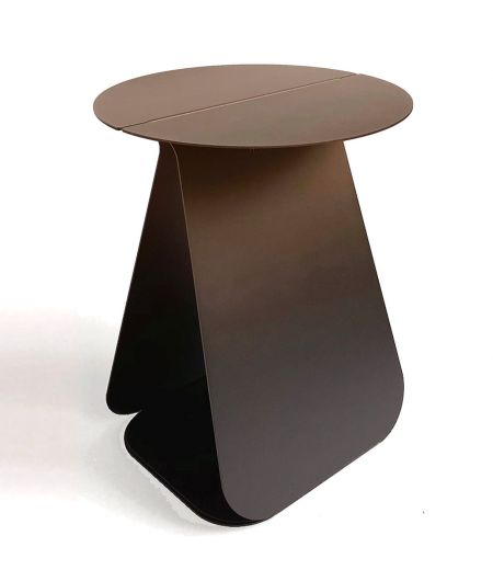 Couple de Tables d'Appoint Rondes - Fusion