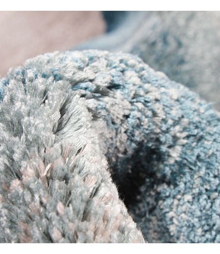 Alfombra gris azul degradada - Comete