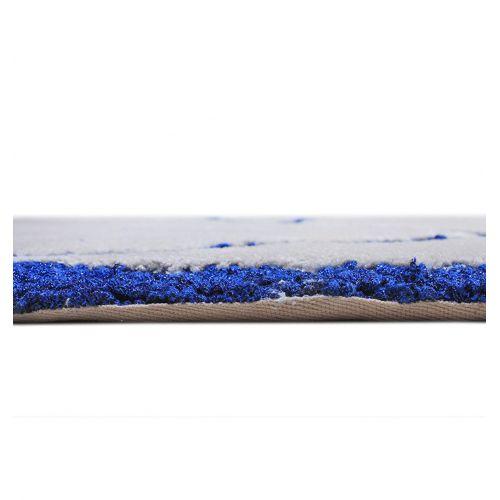 Tapis moderne bleu et gris - Philae
