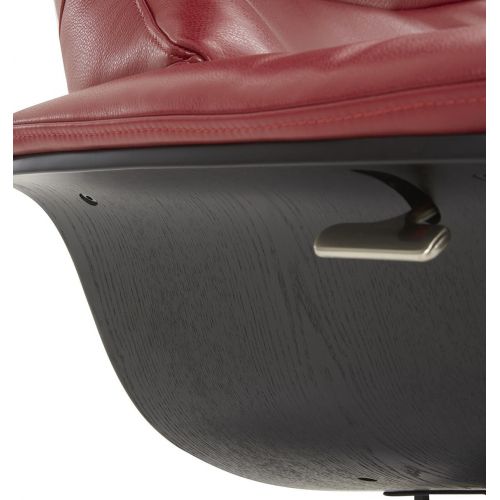 Sillón de piel y roble negro - Naos