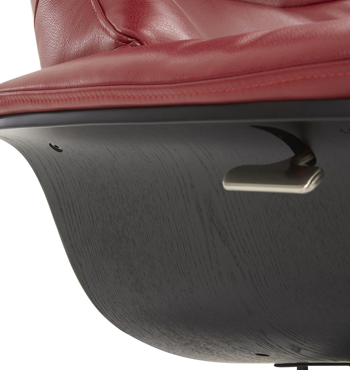 Sillón de piel y roble negro - Naos