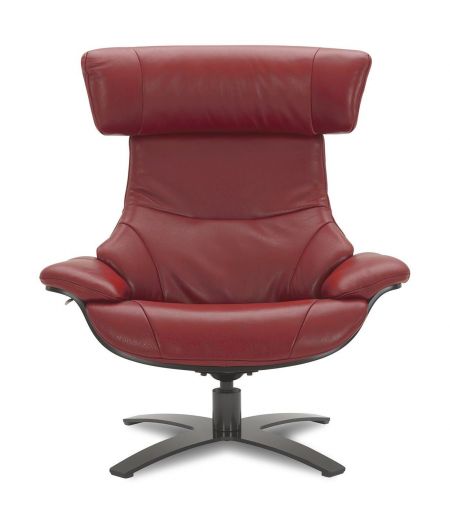 Sillón de piel y roble negro - Naos