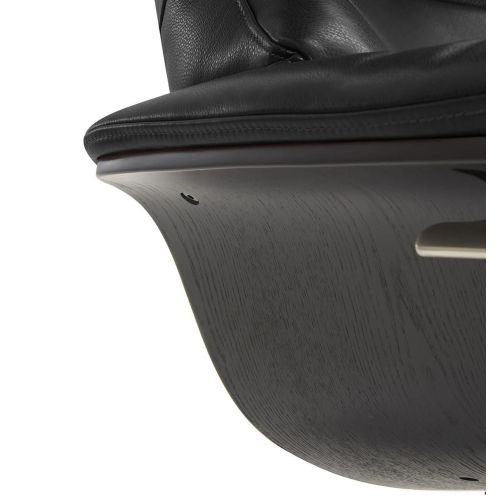 Sillón de piel y roble negro - Naos