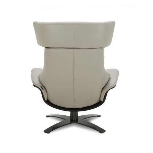 Sillón de piel y roble negro - Naos