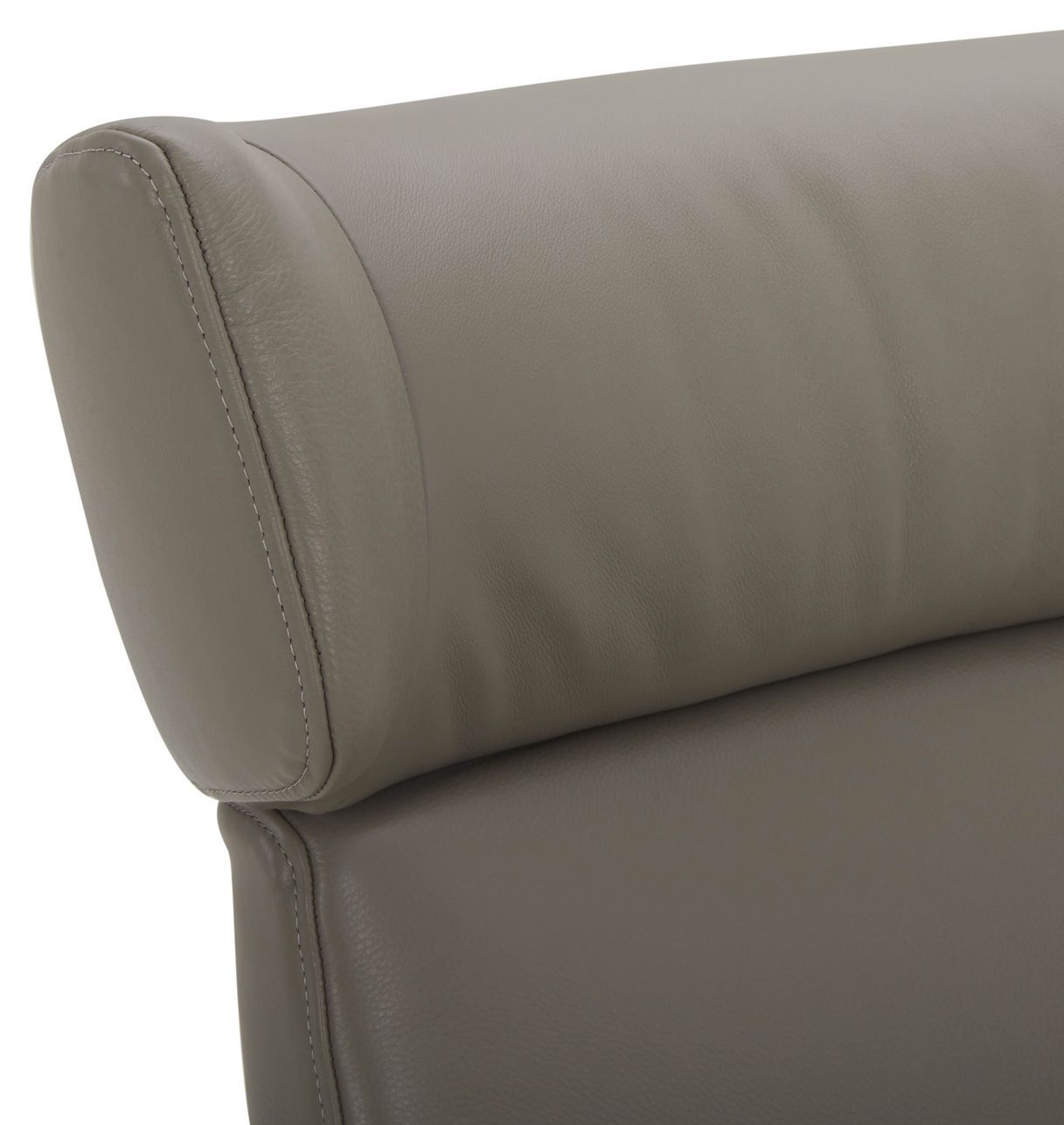 Sillón de cuero y roble Natural - Naos