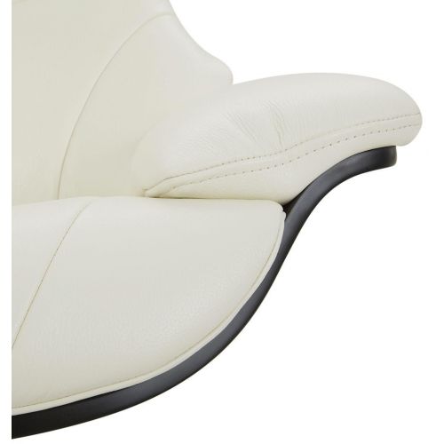 Sillón de piel y roble negro - Naos