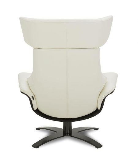 Sillón de piel y roble negro - Naos