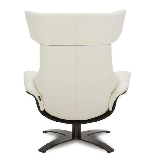 Sillón de piel y roble negro - Naos