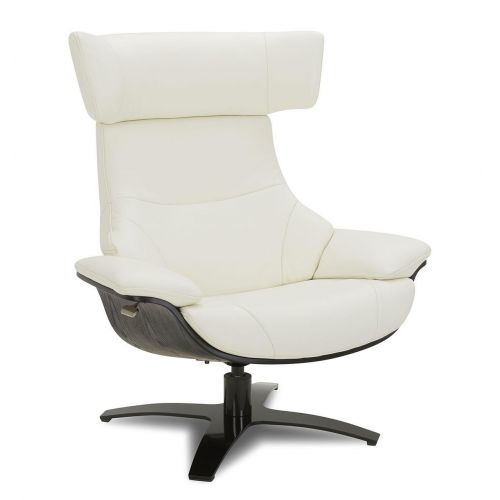 Sillón de piel y roble negro - Naos