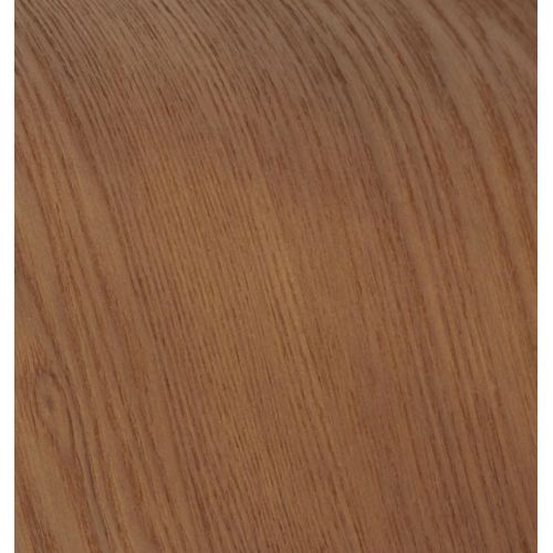 Puf en piel y roble natural - Naos