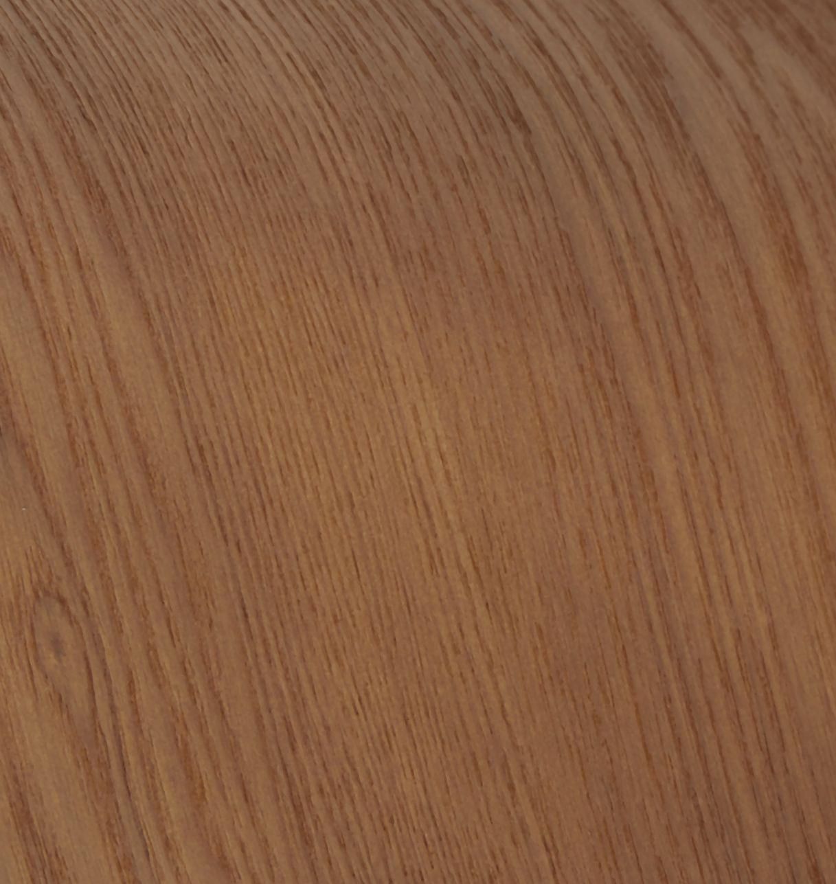 Puf en piel y roble natural - Naos