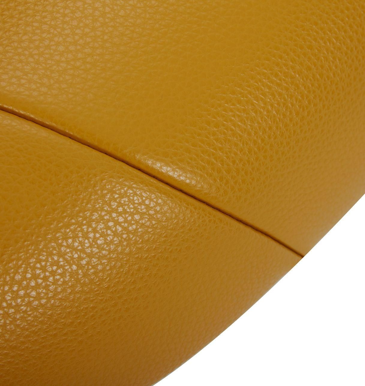 Puf en piel y roble negro - Naos