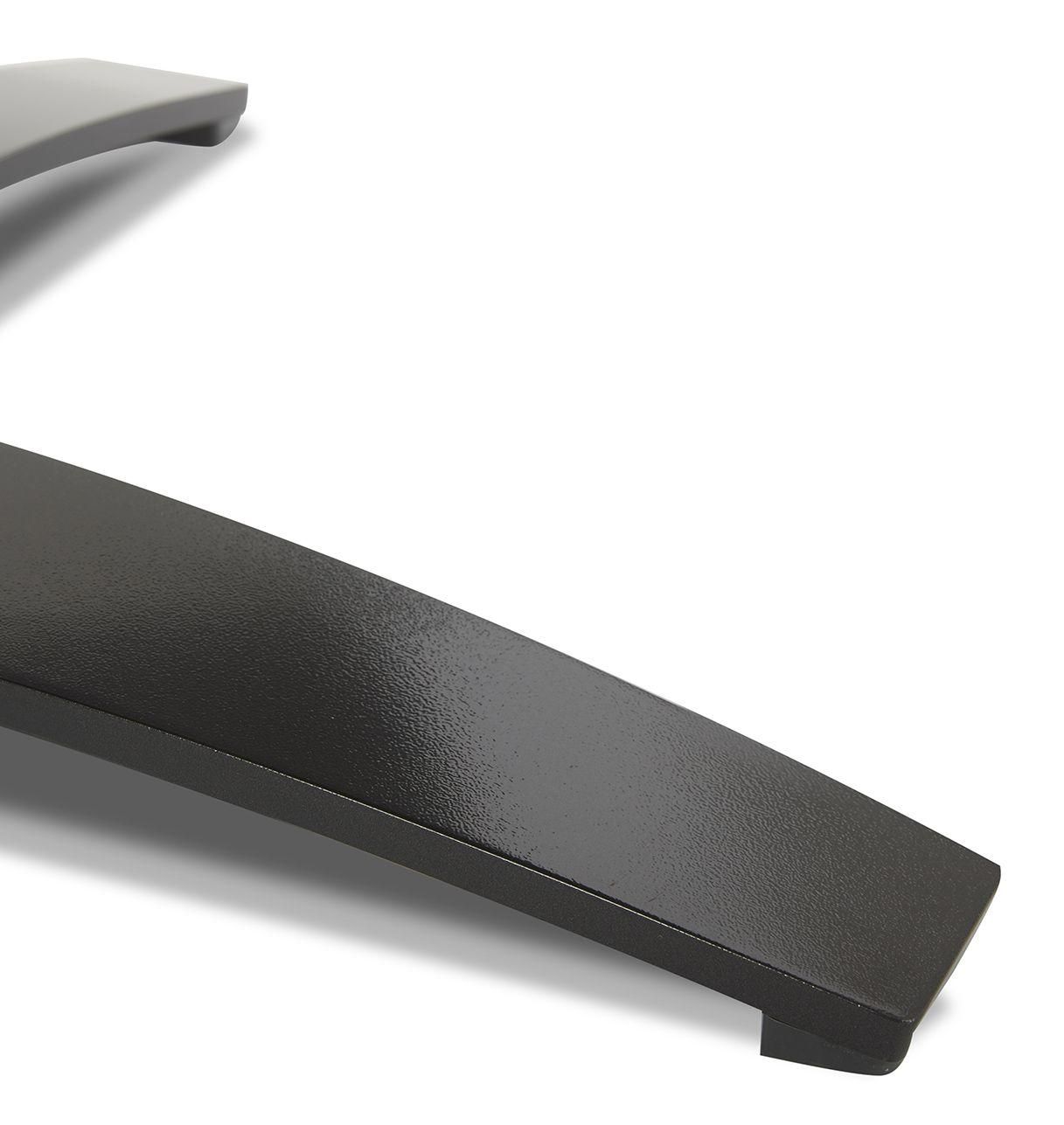 Puf en piel y roble negro - Naos