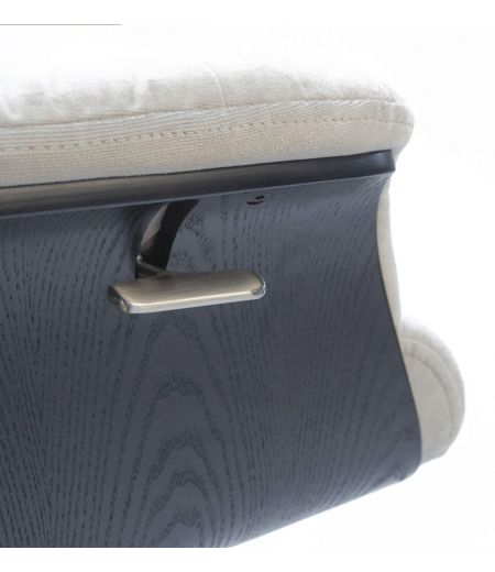 Sillón de terciopelo y roble negro - Véga