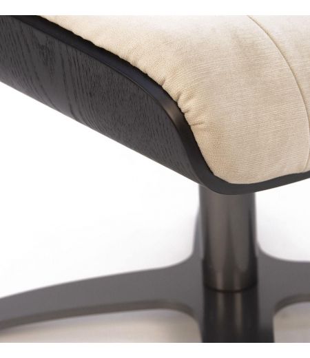 copy of Pouf Cuir et Chêne Noir - Véga