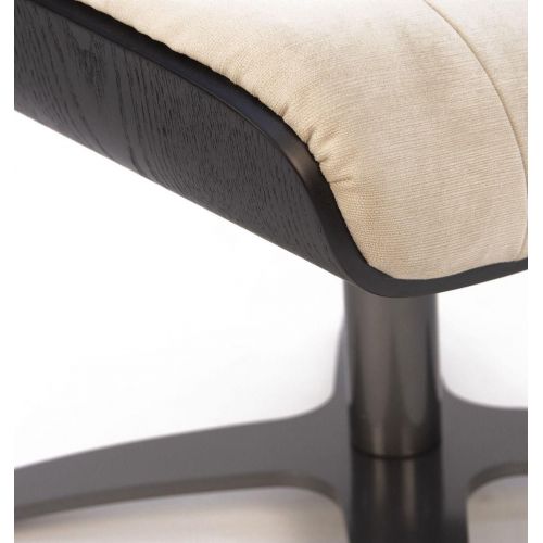 copy of Pouf Cuir et Chêne Noir - Véga