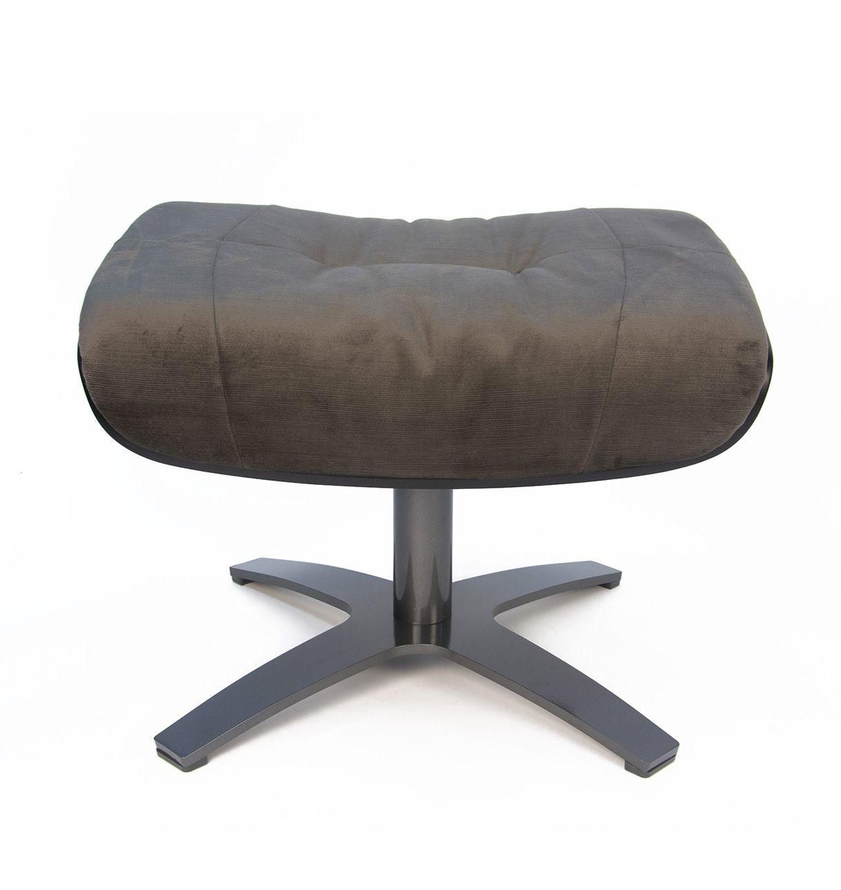 copy of Pouf Cuir et Chêne Noir - Véga