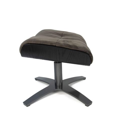 copy of Pouf Cuir et Chêne Noir - Véga