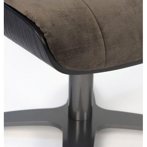 copy of Pouf Cuir et Chêne Noir - Véga