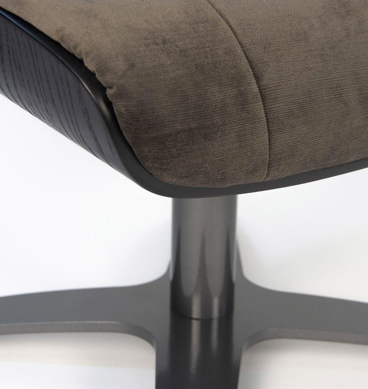 copy of Pouf Cuir et Chêne Noir - Véga