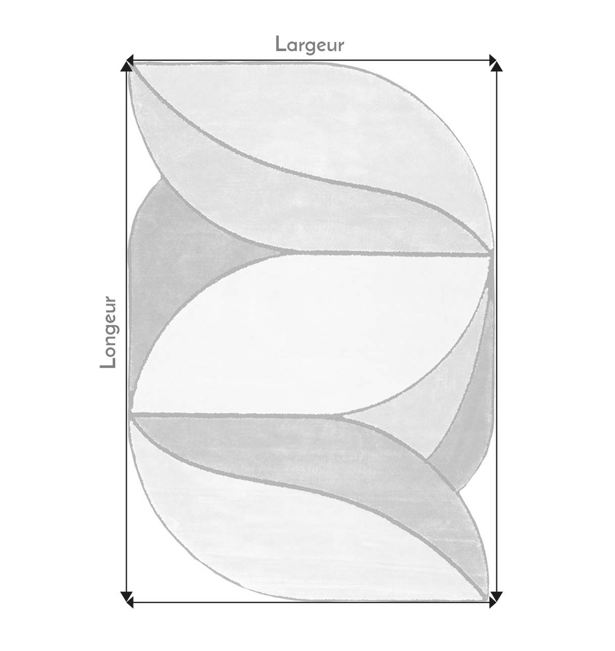 Tapis Original Beige Brun Céladon - Evidence