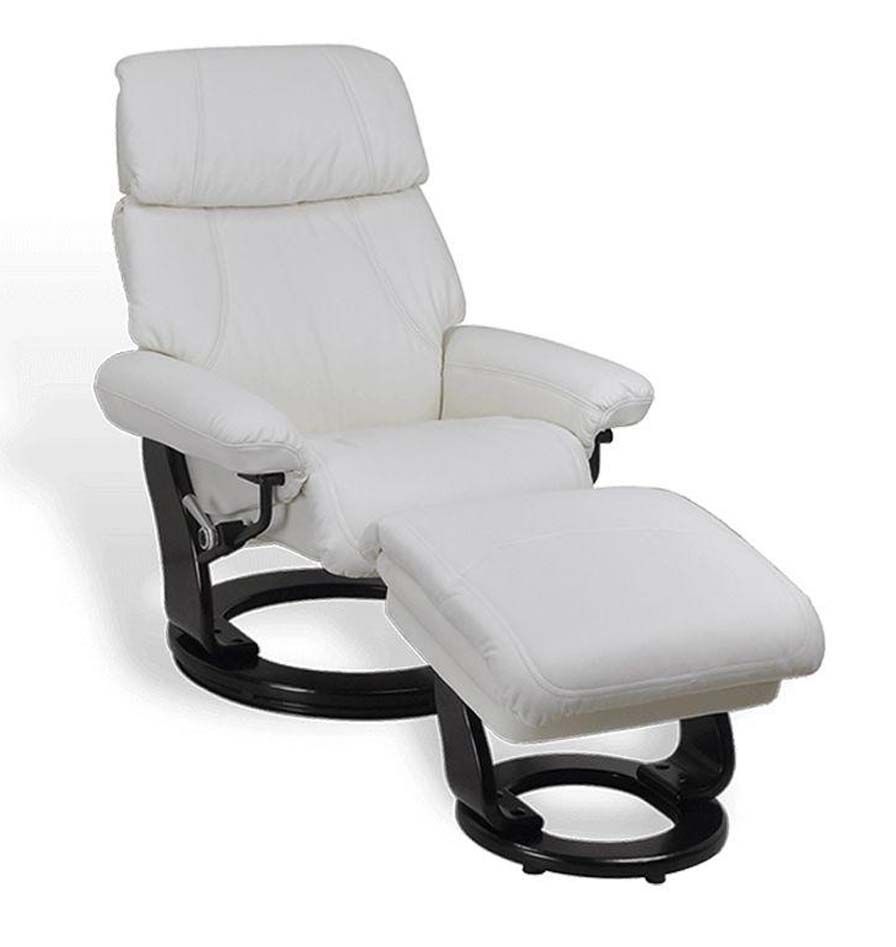 Sillón de relajación manual en piel o microstar - MINORQUE